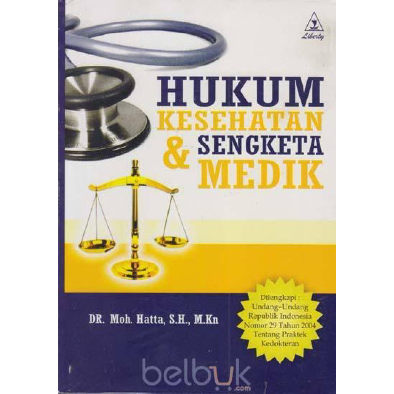 Jual Hukum Kesehatan Dan Sengketa Medik Moh Hatta Shopee Indonesia