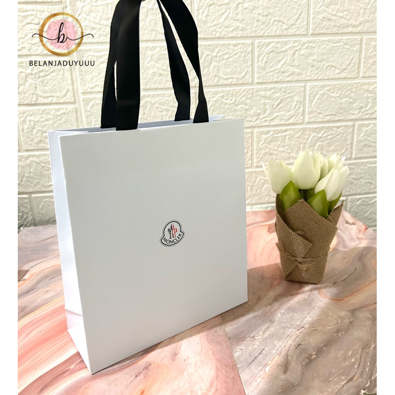 Moncler paper bag sale