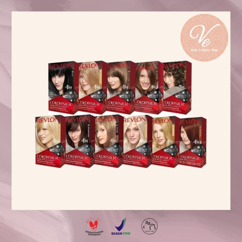 Jual Revlon Colorsilk Beautiful Color | Shopee Indonesia