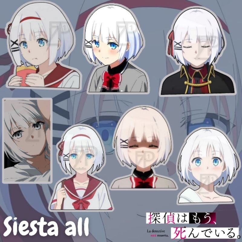 Jual STICKER ANIME SIESTA TANTEI WA MOU SHINDEIRU (WATERPROOF) | Shopee ...