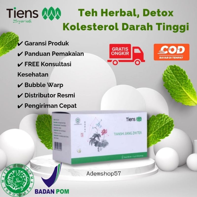 Jual JIANG ZHI TEA TEH PELANGSING TIENS TIANSHI ASAM URAT REMATIK DIET ...
