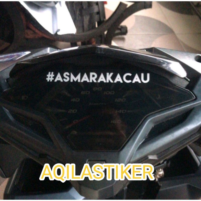 Jual STICKER,STIKER ASMARA KACAU CUTING STIKER COCOK UNTUK SMUA MOTOR ...