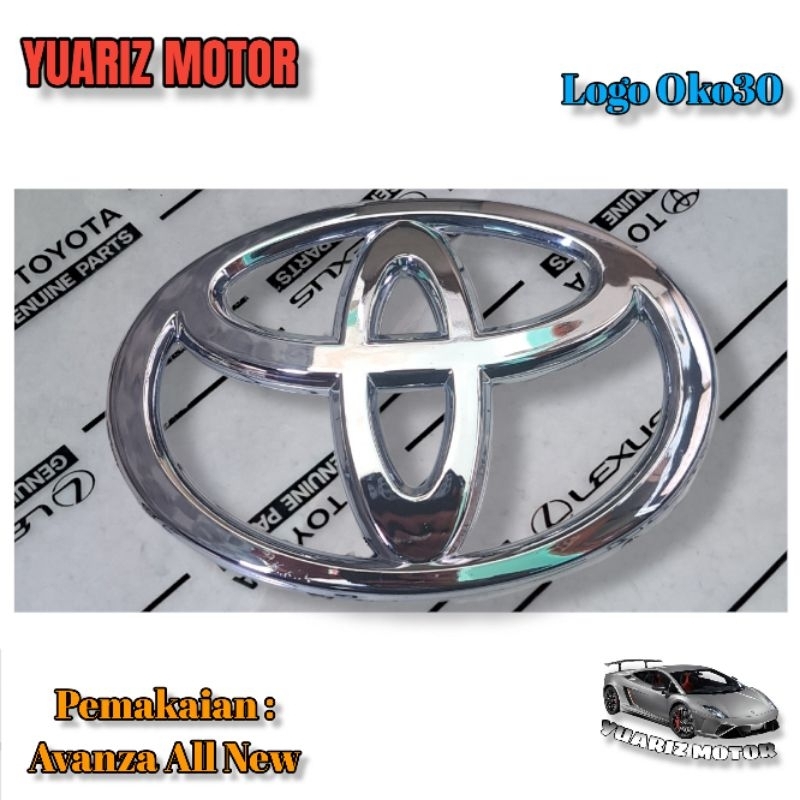 Jual Logo Emblem Toyota Avanza All New Original Logo Oko