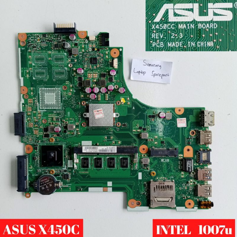 Jual Mainboard Asus X450C Mobo Motherboard Mesin Laptop Shopee Indonesia