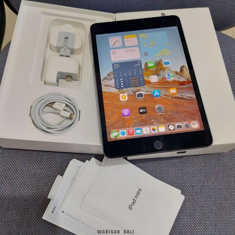 Jual Ipad Mini 5 64gb & 256gb Wifi 2019 Fullset original apple mulus ...