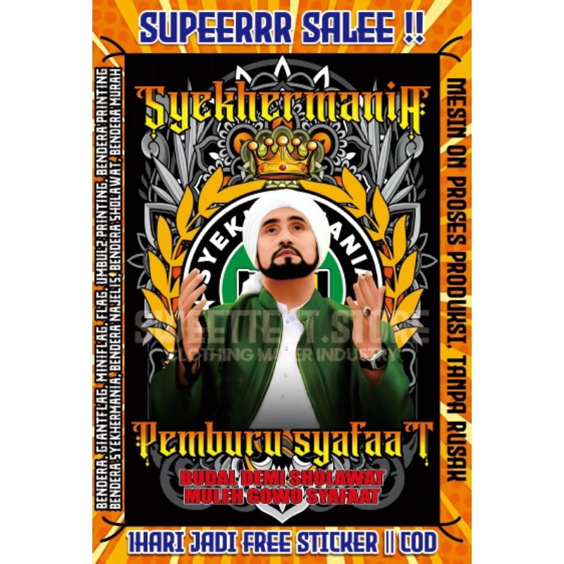 Jual Super Sale 1 Hari Siap Dkirim Desain Bendera Terlaris Dan