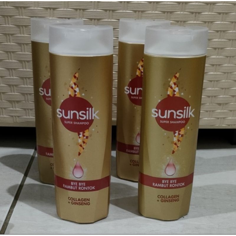 Jual Sunsilk Super Shampo Collagen Ginseng 160ml Shopee Indonesia 