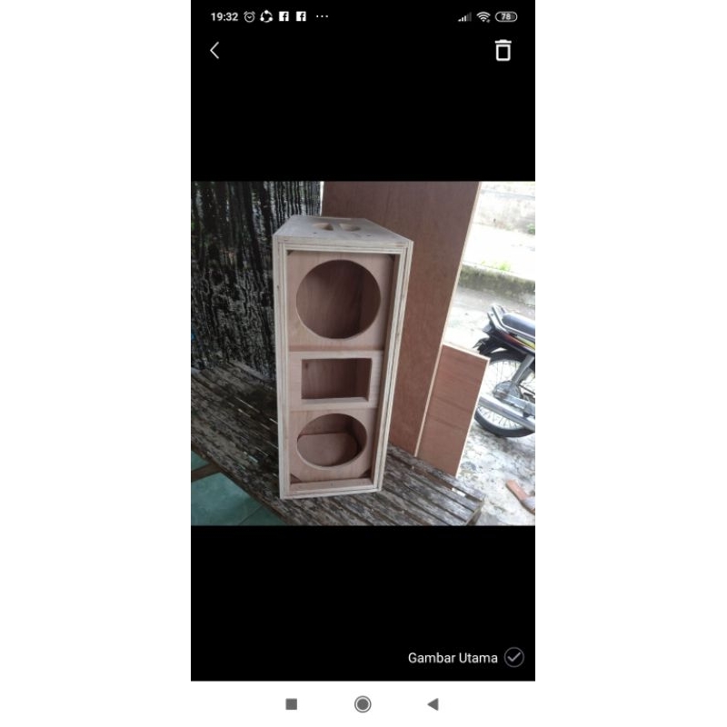 Jual box spiker line array doble 10inc rakitan Shopee Indonesia