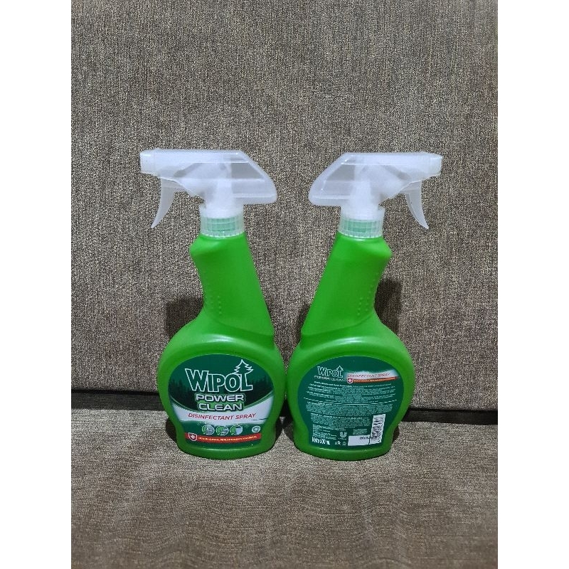Jual Wipol Power Clean Disinfectant Spray 500 ml Shopee Indonesia