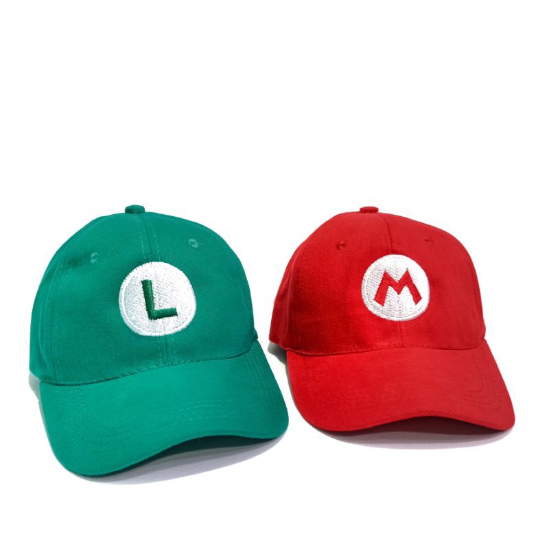 Kit De Luigi Super Mario Nintendo Adulto: Gorra, Guantes Y Bigote