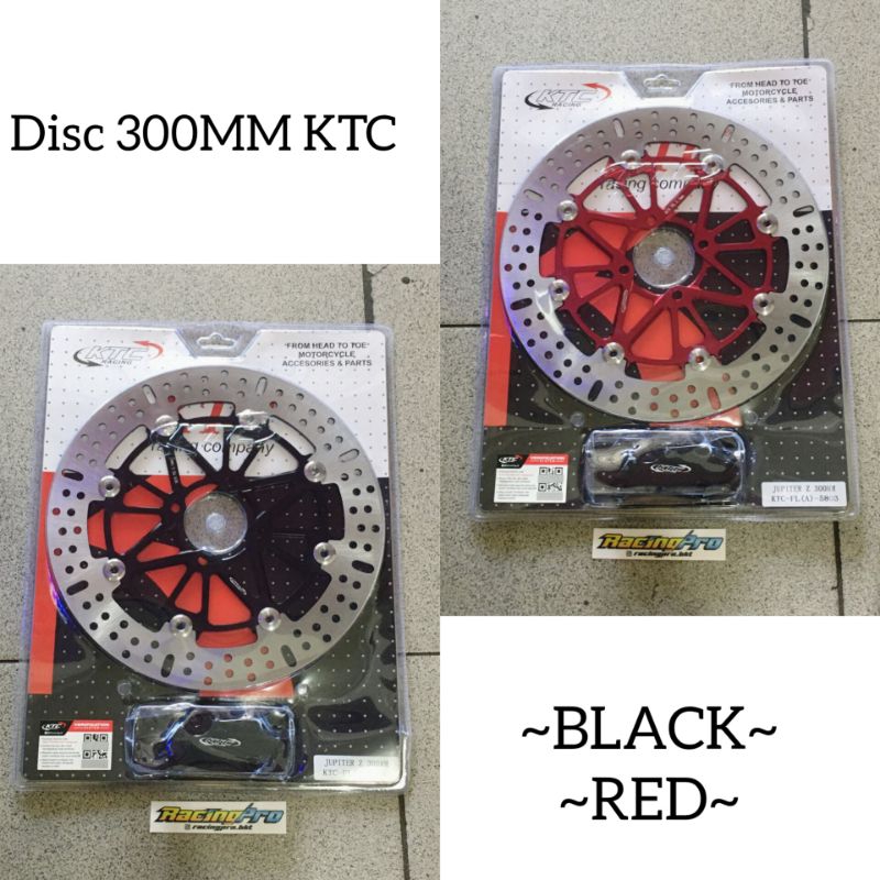 Jual Disc Brake Piringan Cakram KTC Racing Jupiter Z F1ZR 300 mm Bulat ...
