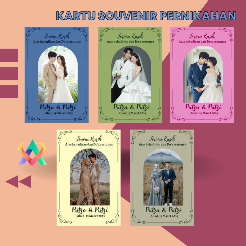 Jual ATHNA - KARTU SOUVENIR/KARTU UCAPAN TERIMAKASIH/PEMGAMBILAN