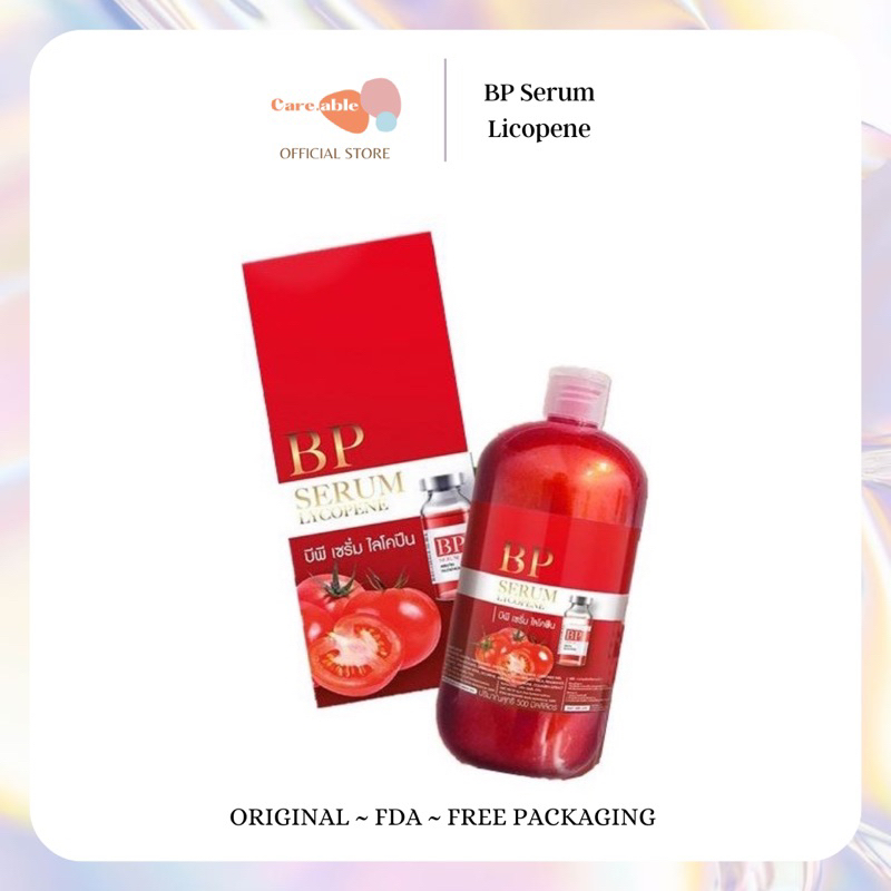 Jual BP SERUM THAILAND LYCOPENE - BP SERUM ARBUTIN GLUTATHIONE 500ML ...