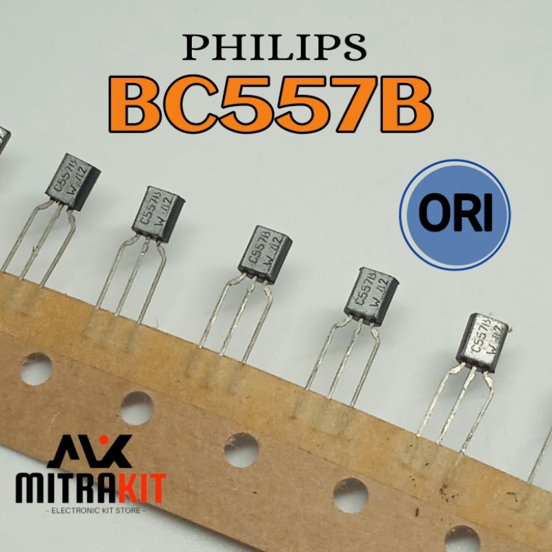 Jual Philips Transistor BC557B BC557 PNP Original | Shopee Indonesia