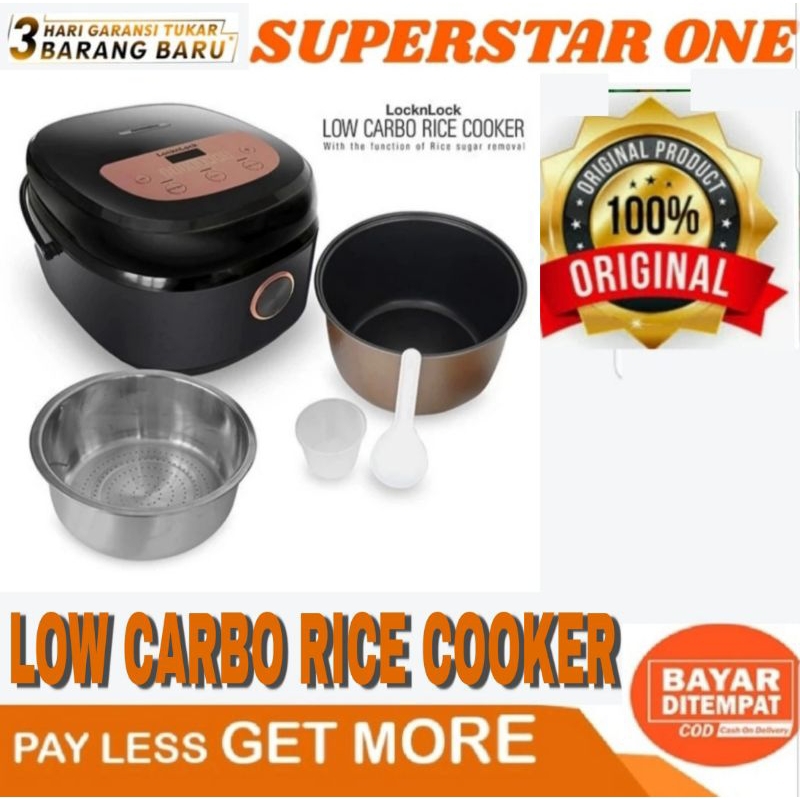Jual Rice Cooker Locknlock Low Carbo Kapasitas 2L Rice Cooker Locknlock