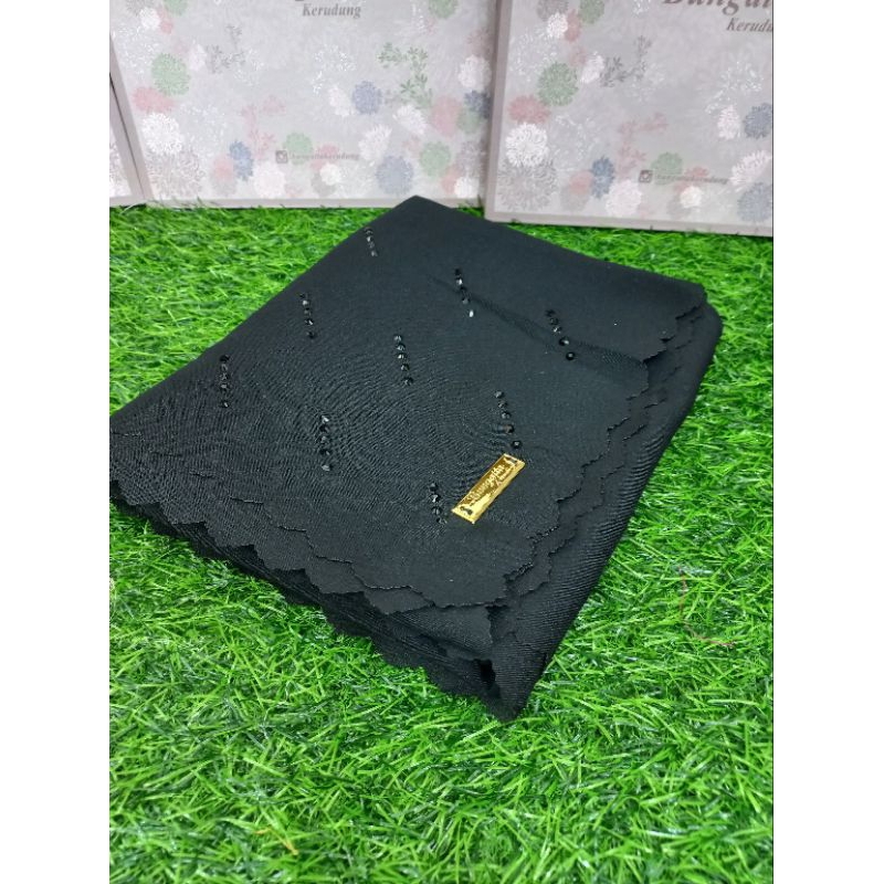 Voal Segiempat Swarovski Batang Bunga Voal Premium