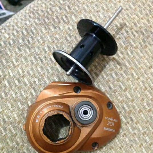 reel shimano caius 201 Spool BC original Shimano CAIUS 201