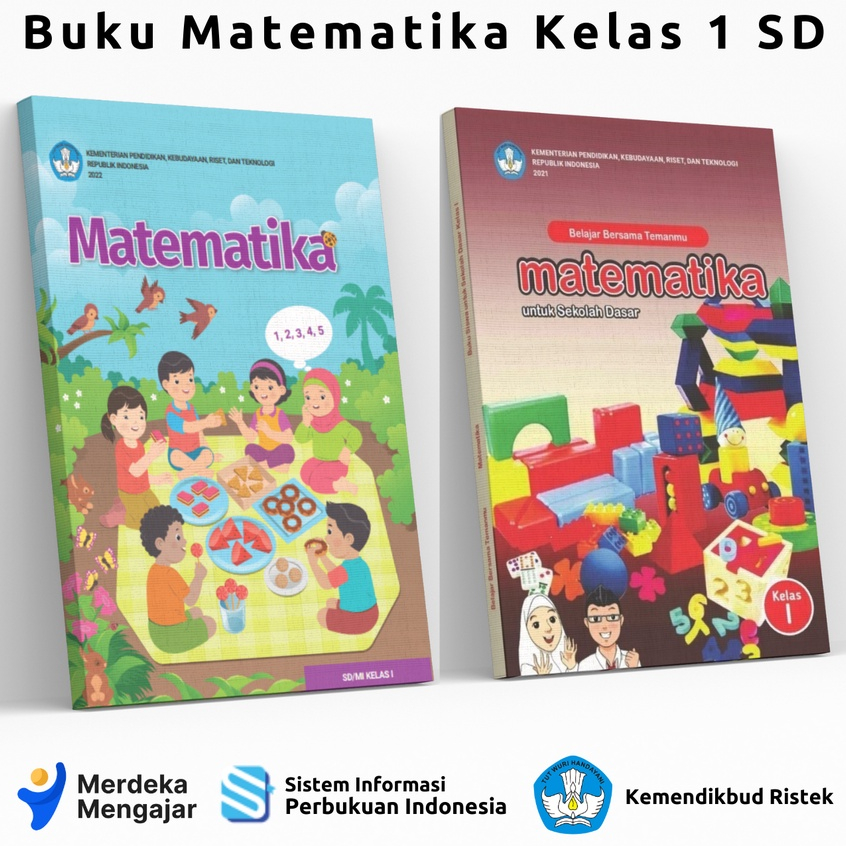 Jual Buku Matematika Kelas Sd Kurikulum Merdeka Belajar Mengajar Kurmer Kumer Terbaru