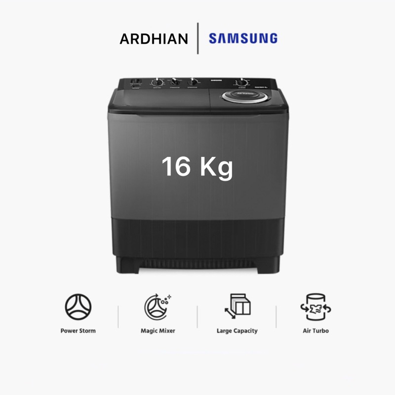 Jual MESIN CUCI SAMSUNG WT16B5240BA / SE 2 Tabung 16 Kg TERBARU PROMO ...