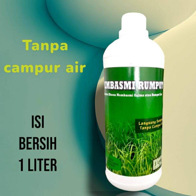 Jual Pembasmi Rumput 1 liter / Racun Rumput Tanpa Campur Air | Shopee ...