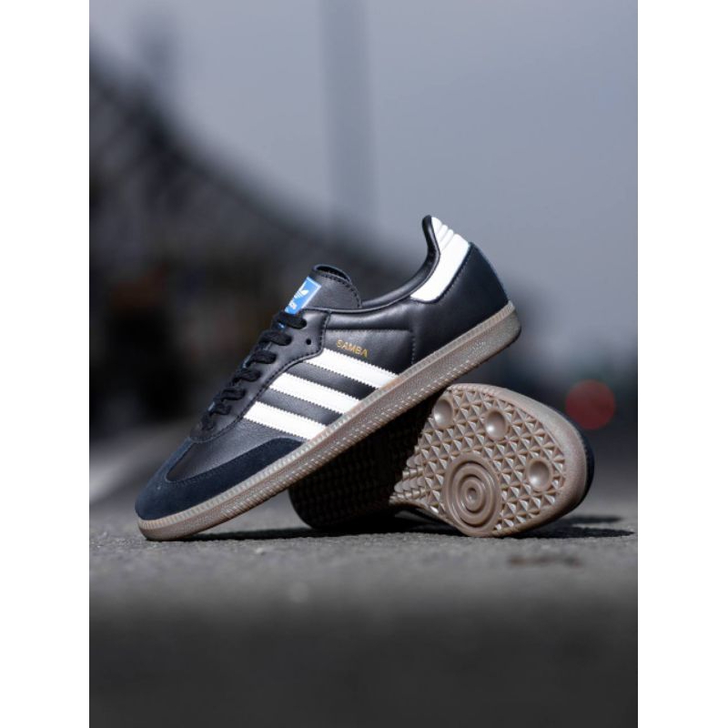 Jual Adidas Samba Black White Gum Original | Shopee Indonesia