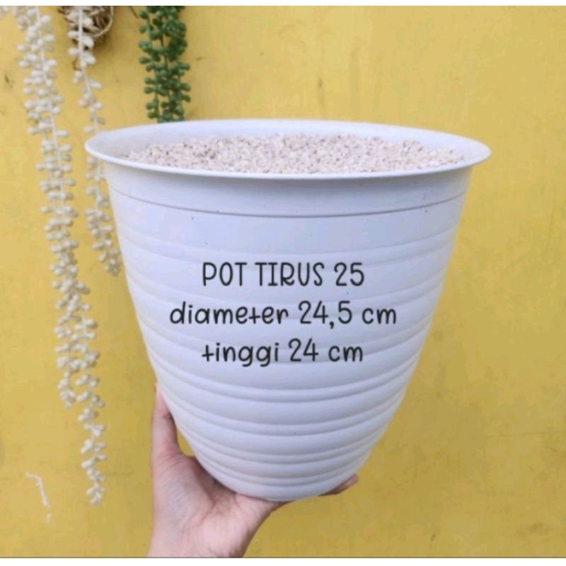Jual Pot Instant 25Cm / Pot Bunga Artificial | Shopee Indonesia