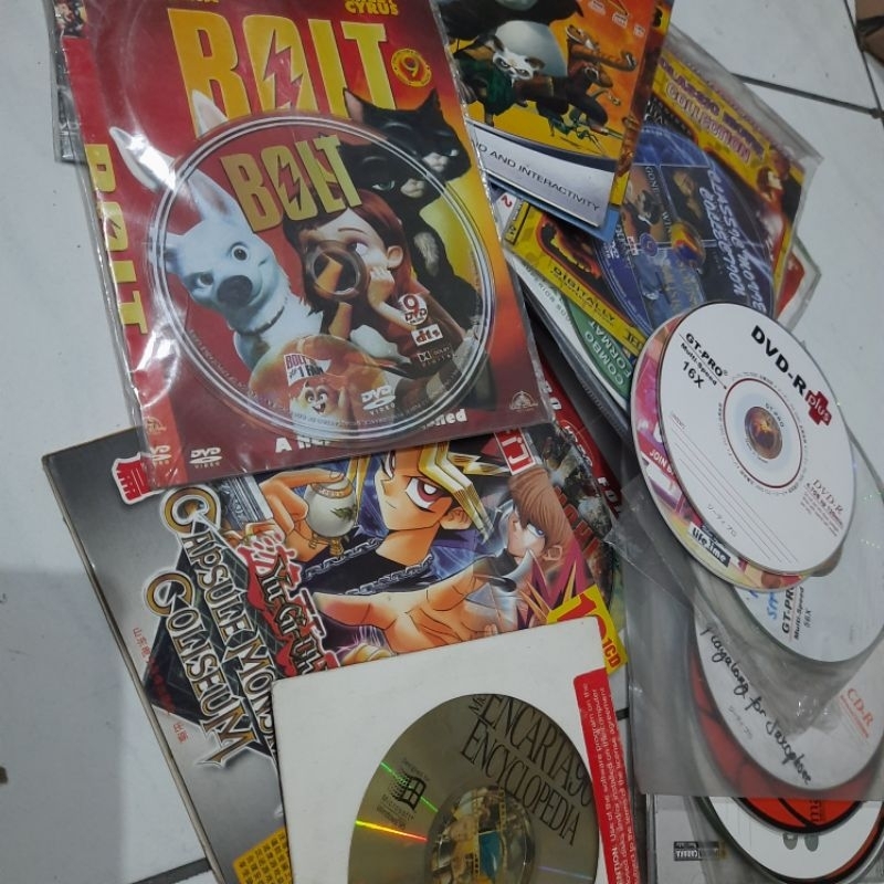 Jual CD VCD DVD Bekas Utk Kerajinan Tangan Dekorasi Dll Per Keping ...