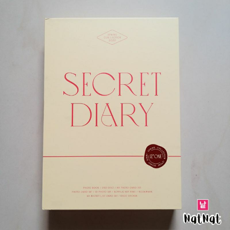 Jual IZONE Secret Diary PhotoBook Package | Shopee Indonesia