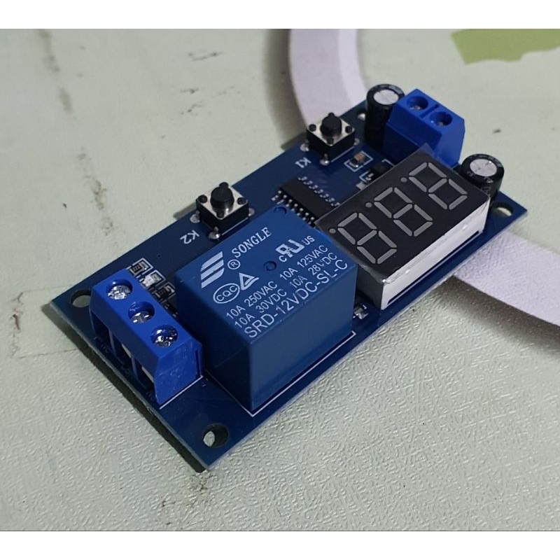 Jual Digital Time Delay Relay Module 2 B3 Timer Digital Timer Mesin ...