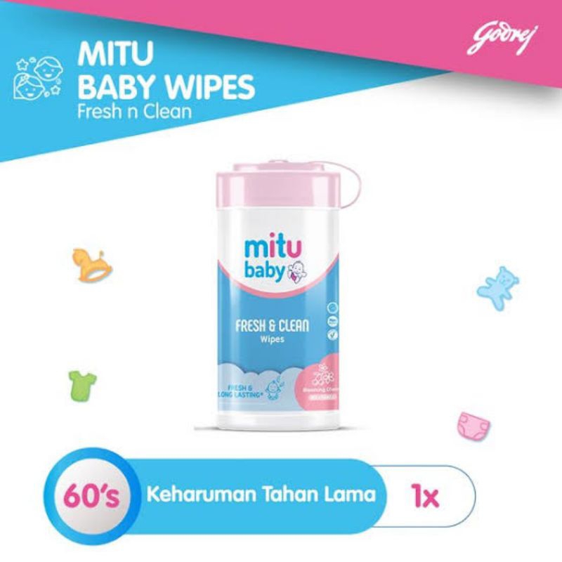 Jual MITU / Cusson / Kodomo / PASEO BABY WIPES GANTI POPOK / TISU BASAH ...