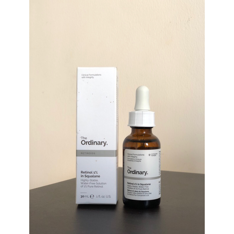 Jual THE ORDINARY RETINOL 1% IN SQUALANE SERUM 30ml preloved | Shopee ...