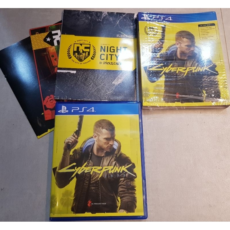 Jual Nama produk limited edition Cyberpunk 2077 Disc CD PS4 PS5
