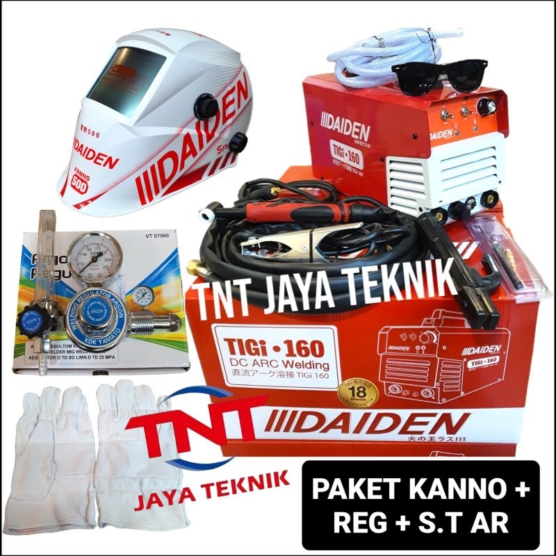 Jual Mesin Las Argon Daiden Tigi Trafo Las Inverter Daiden Tigi