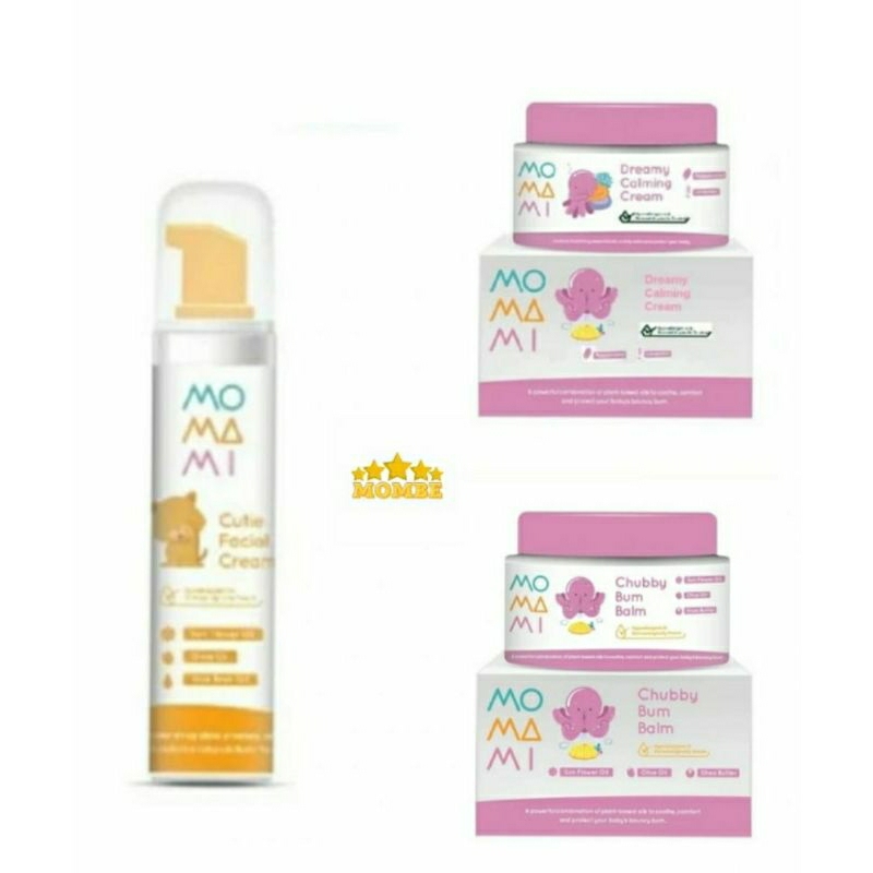 Jual MOMAMI DREAMY CALMING CREAM 50GR | MOMAMI CHUBBY BUM BALM 50GR ...