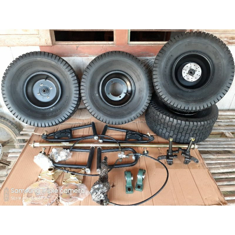 Jual Bahan mini Jeep gokart roda ring 8 rem cakram | Shopee Indonesia