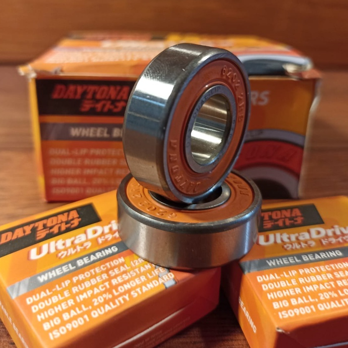 Jual LAHAR/BEARING RODA RX KING DEPAN/BELAKANG DAYTONA 6202 2RS - HARGA