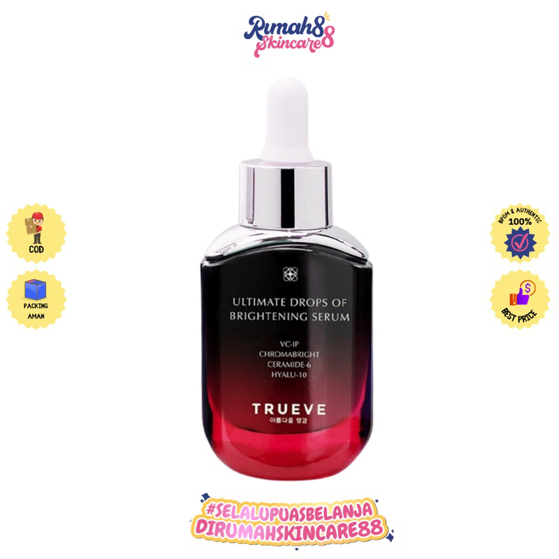 Jual TRUEVE Ultimate Drops Of Brightening Serum (Serum Vit C | Pemutih ...