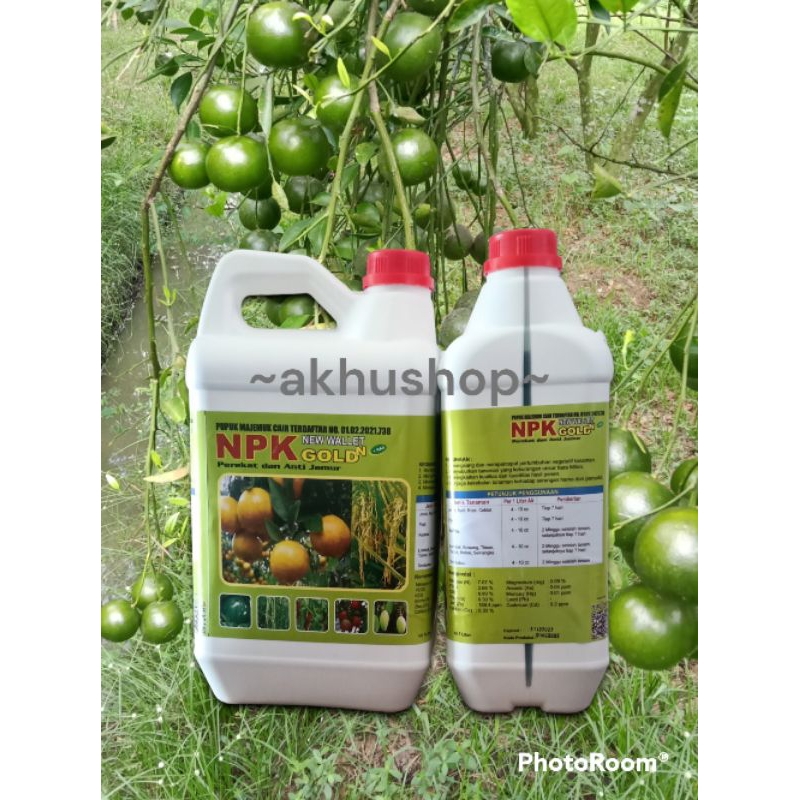 Jual Pupuk cair NPK Gold + GA3 5 Liter | Shopee Indonesia