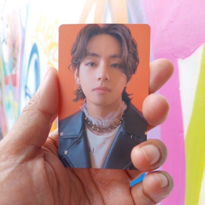 Jual BTS Butter Album Official V Photocard ( Cream Version ) Shopee