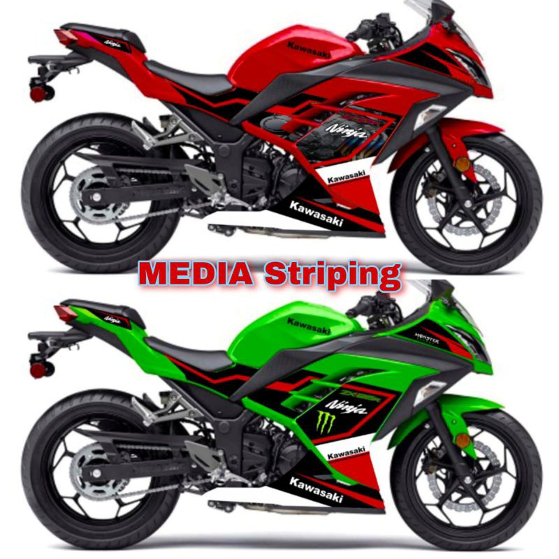 Jual Sticker Striping Ninja Fi Livery Zx R Shopee Indonesia