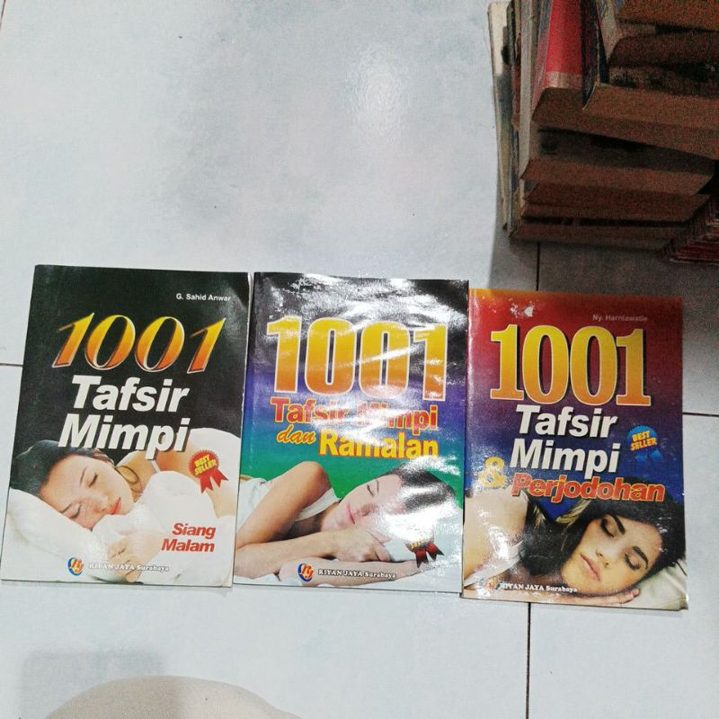 Jual Buku 1001 tafsir mimpi ramalan dan perjodohan obral original