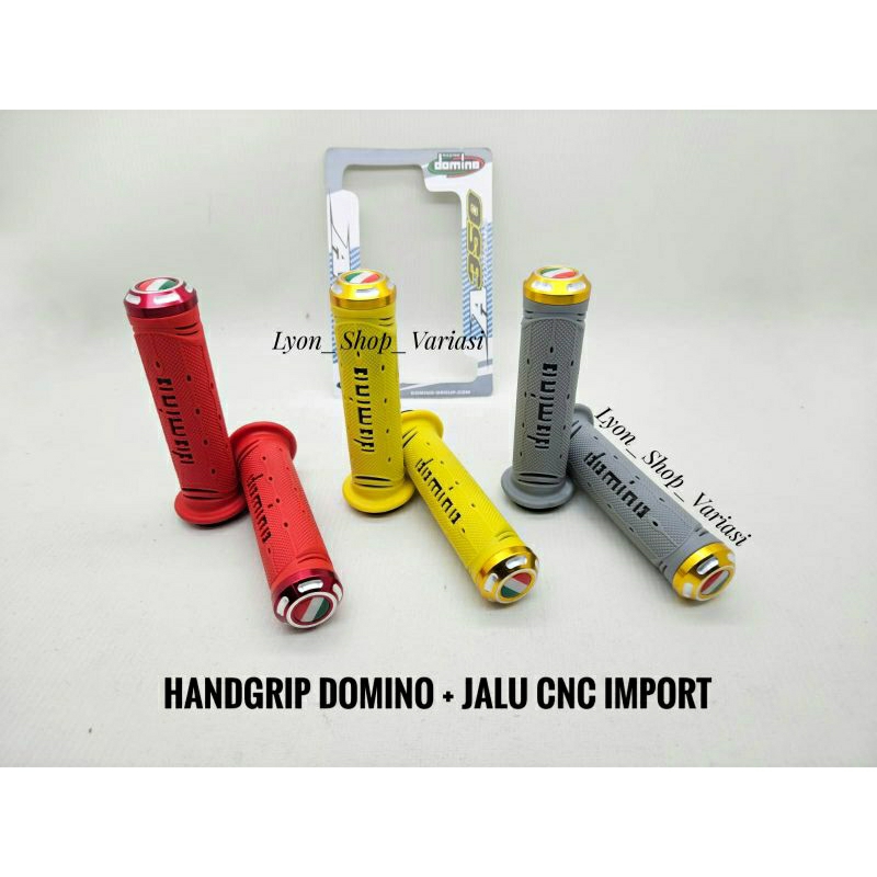 Jual Grip Handgrip Domino Jalu Cnc Import Grip Domino Topi Universal