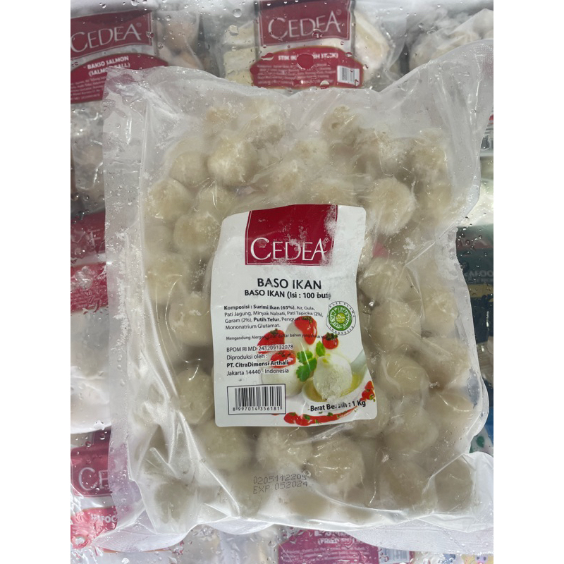 Jual Cedea Baso Ikan 1kg 100pcs Shopee Indonesia