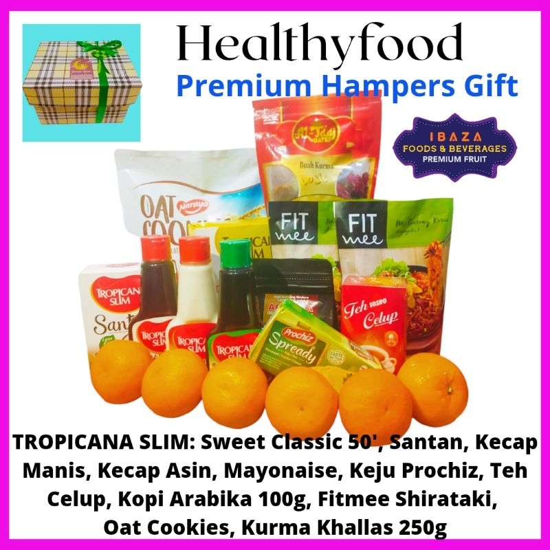 Jual Hampers Healthy Food Series 395 Tropicana Slim, Shirataki, Oat