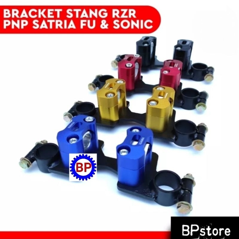 Jual Stang Rzr Satria Fu Dan Sonic Plus Bracket Dudukan Stang Satria Fu ...
