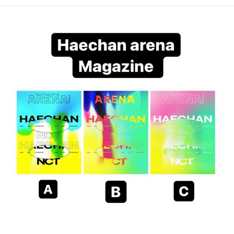 Jual BACA DESKRIPSI!! NCT HAECHAN ARENA MAGAZINE | Shopee Indonesia