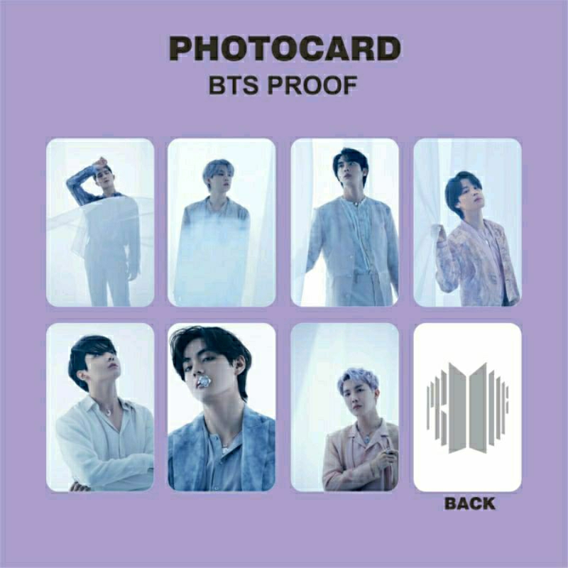 Jual Photocard Bts Proof Shopee Indonesia