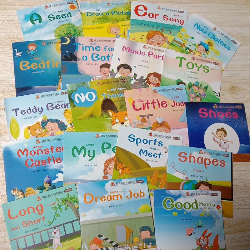 Jual Buku cerita bergambar bahasa inggris impor full color | Shopee