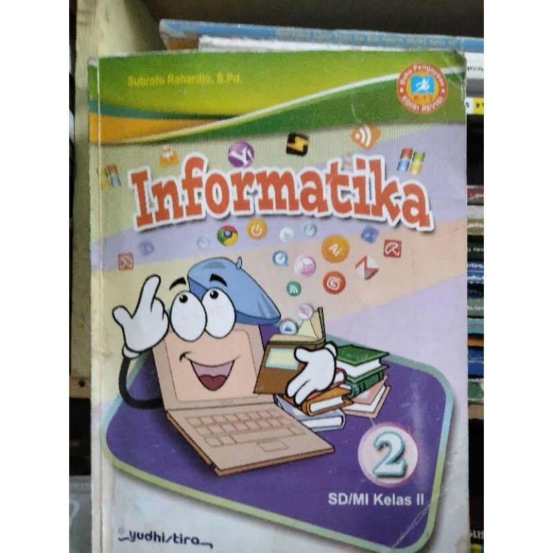 Jual BUKU INFORMATIKA KELAS 2/II SD YUDHISTIRA REVISI | Shopee Indonesia