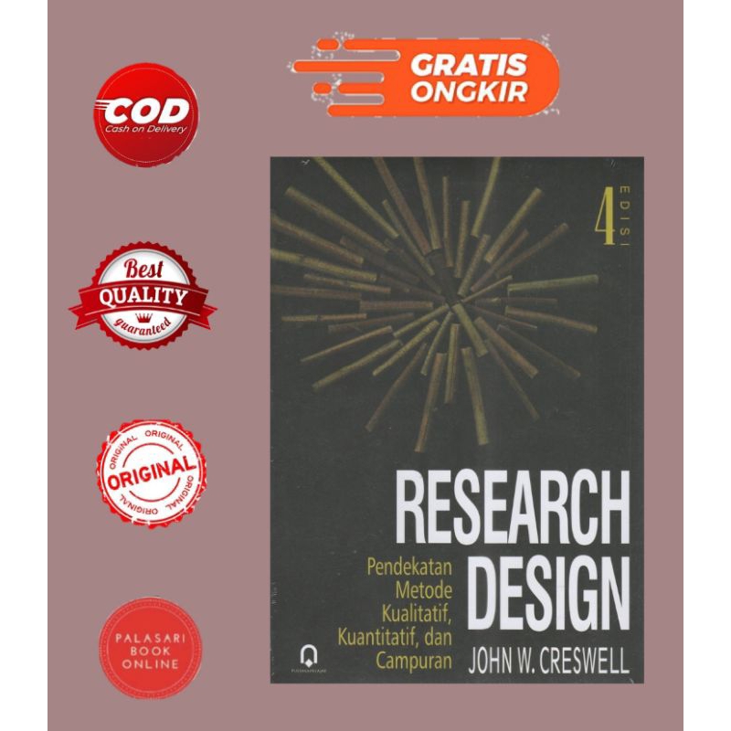 Jual Buku Research Design Edisi 4 - John Creswell | Shopee Indonesia